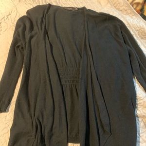 Basic black cardigan